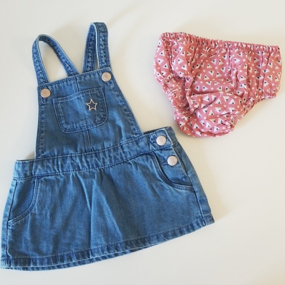 zara baby girl dungarees
